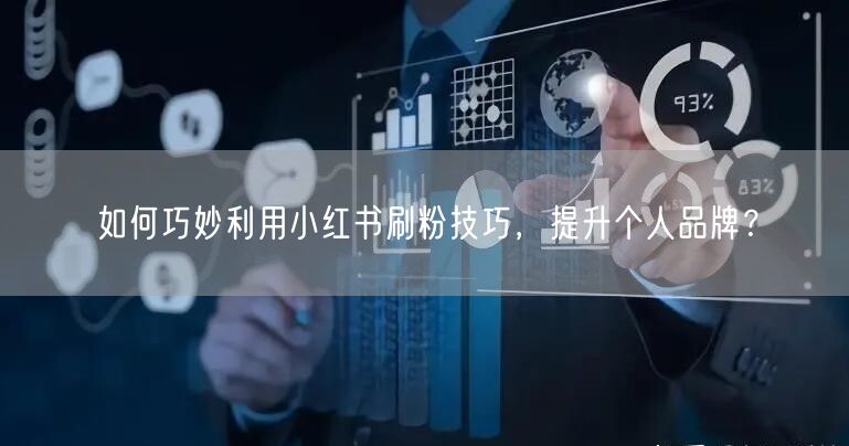 如何巧妙利用小红书刷粉技巧，提升个人品牌？